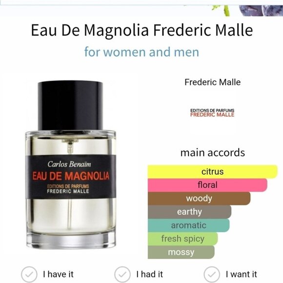 FREDERIC MALLE | Eau de Magnolia 2ml niche perfume sample - Picture 4 of 6